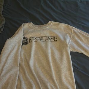 Notre Dame college crew neck